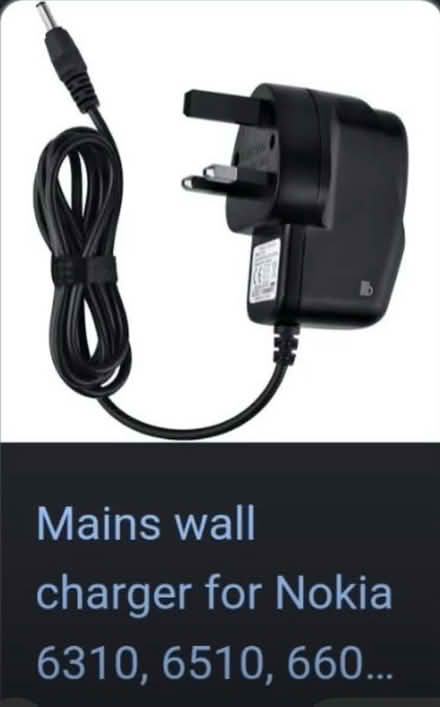Photo of charger for a Nokia6310 (Downpatrick BT30) #1