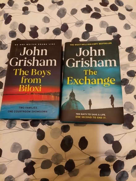 Photo of free Two John Grisham hardbacks (Horsham RH12) #1