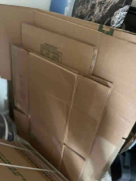 Photo of free five moving boxes (Hill East) #1