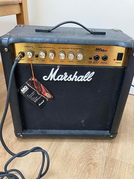 Photo of free Marshall Guitar Amp (MG15CD Series) (Upper Caldecote SG18 SG18) #1
