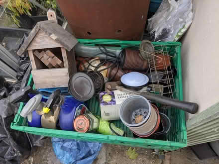 Photo of free Box of mixed allotment/garden items (M32 stretford) #1