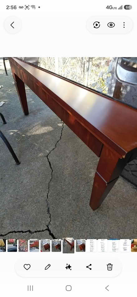 Photo of free Glass-top coffee table (Roslindale) #3