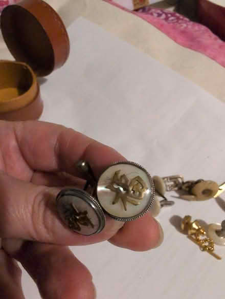 Photo of free Cufflinks and tie pin in box (Alperton HA0) #2