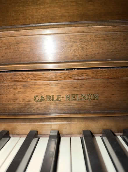 Photo of free cable nelson piano (cupertino) #2