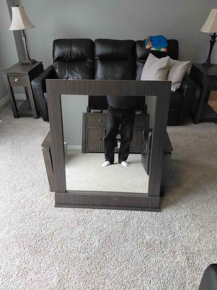Photo of free Mirror in particle board frame (Elmira) #1