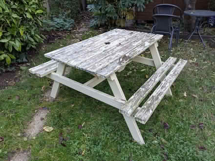 Photo of free Picnic table (Caldecott OX14) #1