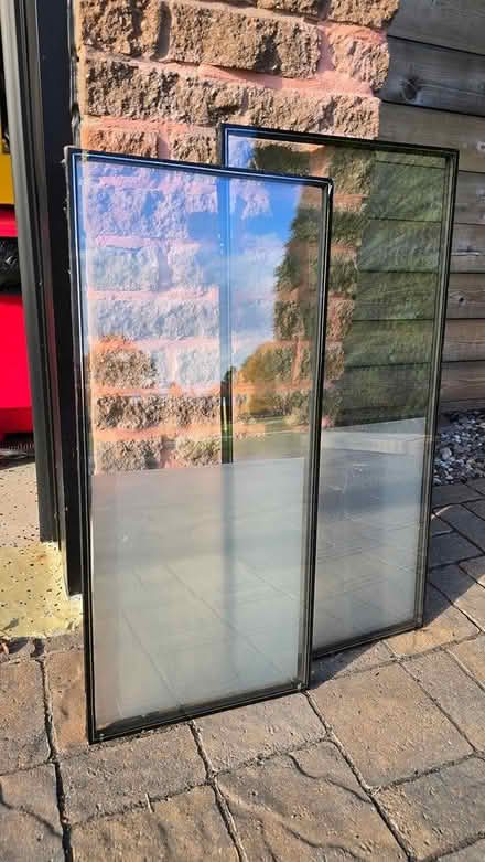 Photo of free 2 Glass Panes (Baseline & Greenbank) #1