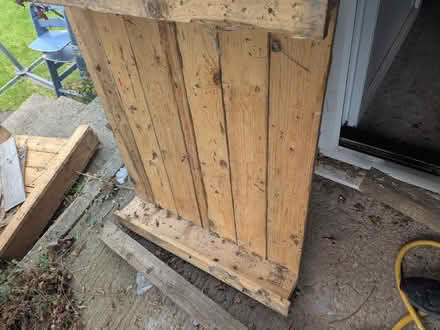 Photo of free 3 brilliant pallets for upcycling (Frenchay BS16) #1
