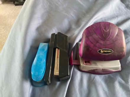 Photo of free Hole Punch and 2x staplers (Waterbeach CB25) #1