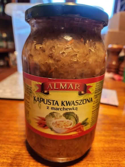 Photo of free 3 large jars of sauerkraut (New Tupton S42) #1