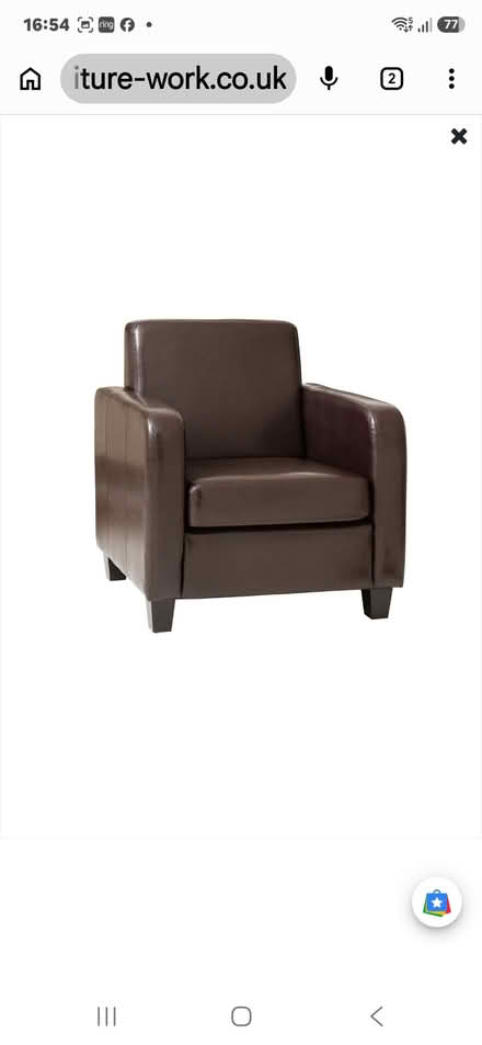 Photo of free 3 brown chairs not used (Potters bar EN6 1NW) #1