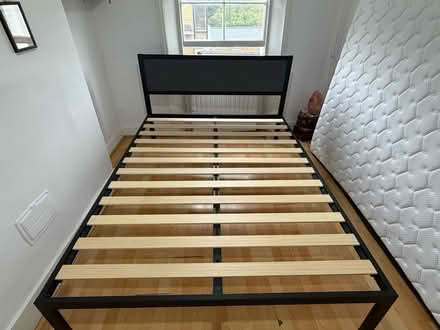 Photo of free Double Bedframe very good condition (Offord Road, London) #2