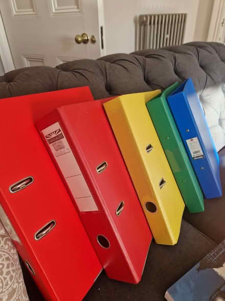 Photo of free Ring binders (Kew TW9) #1