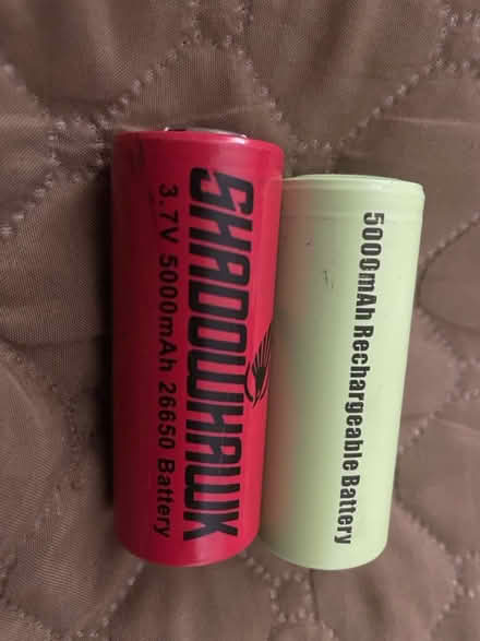 Photo of free 2x rechargeable bat (Clayton brook PR5 8) #1