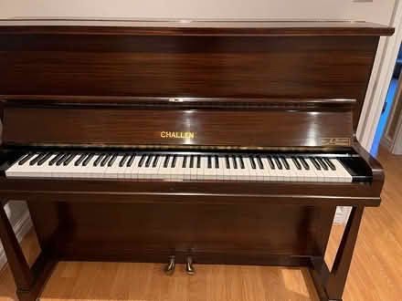 Photo of free Upright Challen piano and stool (Dobb Brow BL5) #3