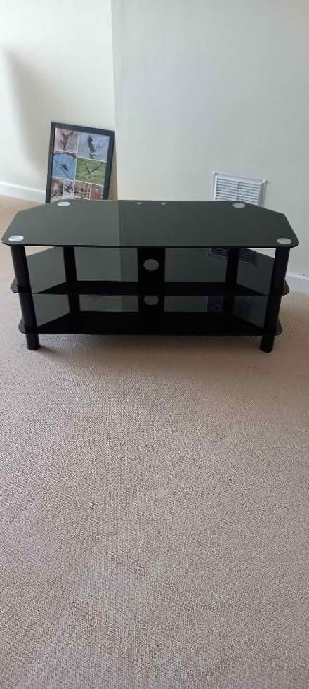 Photo of free Black TV stand (Belvidere SY2) #1