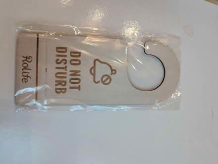Photo of free Do not disturb door hanger (near Central Park) #1