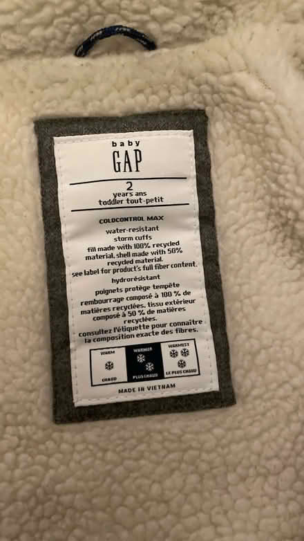 Photo of free Gap sweater for 2-year-old (East - E3) #3