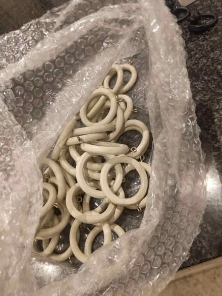 Photo of free John Lewis curtain rings (Audley Road SN14) #1