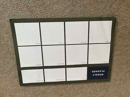 Photo of free Weekly planner pad (Cambridge GL2) #1