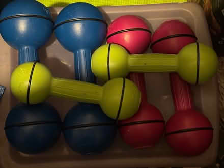 Photo of free 6x Davina Dumbbells (Wembley HA0) #1