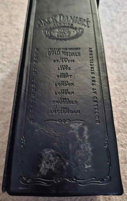 Photo of free Jack Daniels 'leather' bottle case (Windlesham (GU20)) #3
