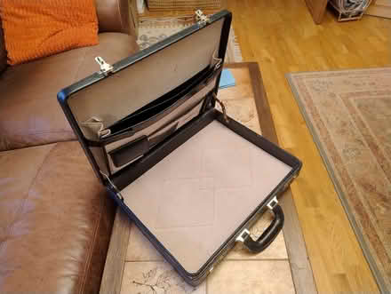 Photo of free Leather briefcase (Stinchcombe GL11) #2