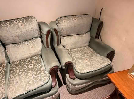 Photo of free Sofa and 2 arm chairs (Churchend RG30) #2