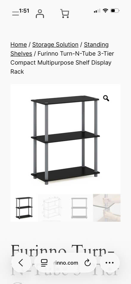 Photo of free Three tier shelves (Eastlake) #1