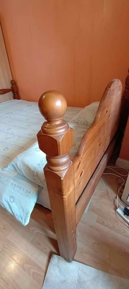 Photo of free Bed frame - Solid wood (Highams Park E4) #3