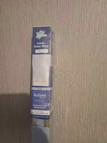 Photo of free Roller Blind 150cm 59" Lilac New and Unused (Woodlands DN6) #1