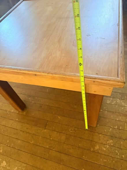 Photo of free Solid wood square table (Ayer) #2