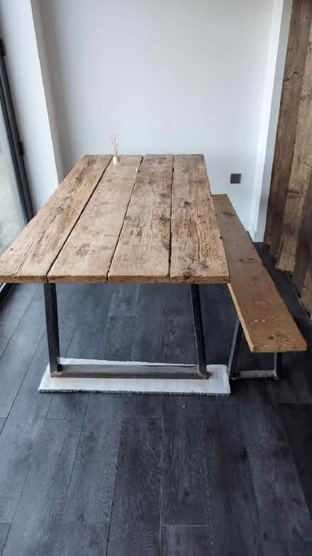 Photo of free Dining table and bench (Lower Walkley S6) #1