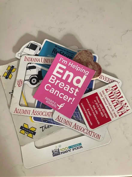 Photo of free Refrigerator magnets - IU and U ofM (Southwest Ann Arbor) #1