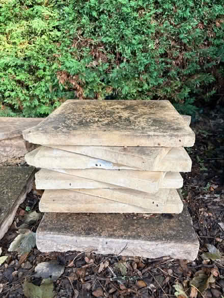 Photo of free 45cm square paving slabs (Stretton, Rutland LE15 7) #1