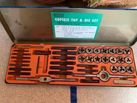 Photo of free Tap & Die Set (Sunnyvale Birdland) #3