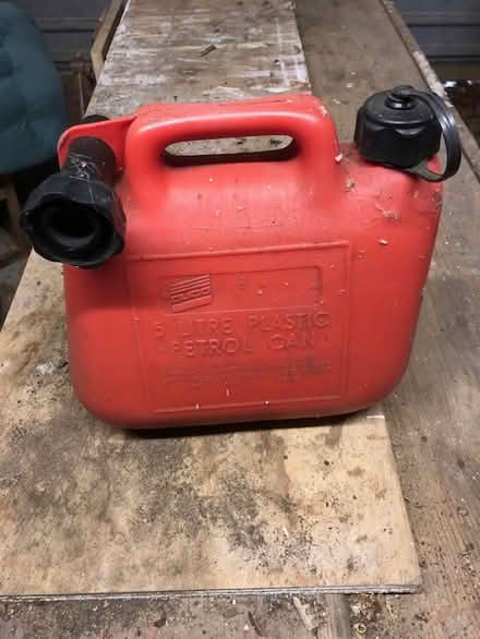 Photo of free 5 litre petrol can (Edgbaston B15) #1