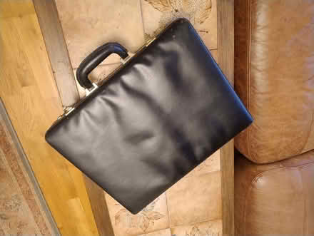 Photo of free Leather briefcase (Stinchcombe GL11) #1