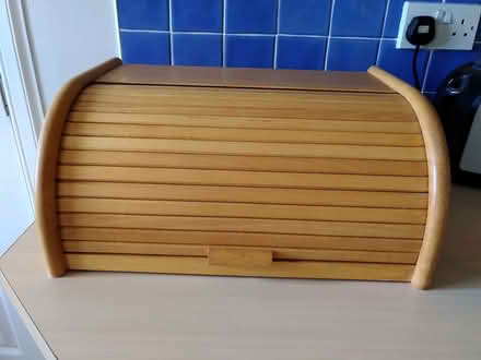 Photo of free Wooden bread bin (Whitehill EH22) #1