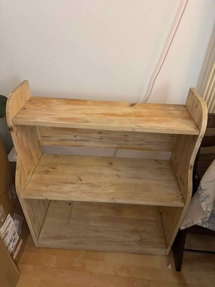 Photo of free Solid wood shoe holder cabinet (South Kensington SW7) #1