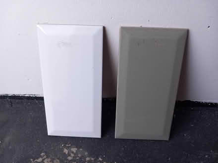 Photo of free white tiles and grey tiles (Oxford OX4) #1
