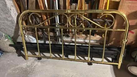 Photo of free headboard and bed frame (Kanata) #1