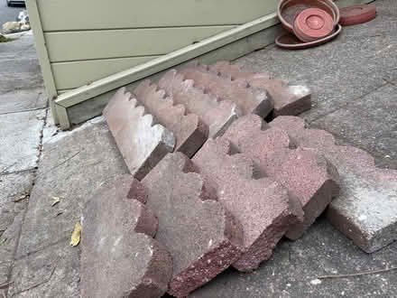 Photo of free Scalloped Brick garden edging (Glenview, Oakland) #1
