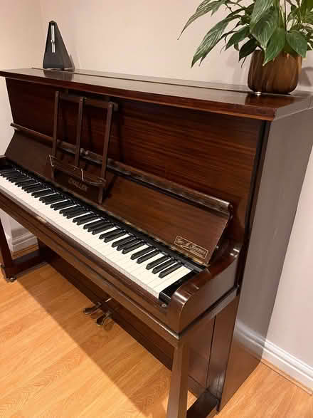 Photo of free Upright Challen piano and stool (Dobb Brow BL5) #1