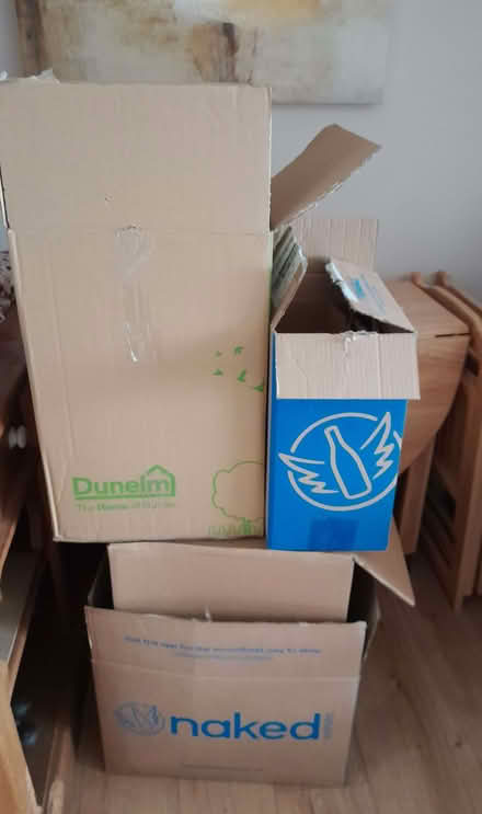Photo of free 5 sturdy boxes. Various sizes (Prescott SY4) #1