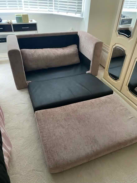 Photo of free Brown sofa (Whyteleafe) #2