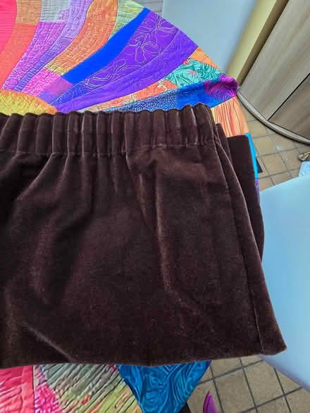 Photo of free Faux velvet curtains (Snodland) #3