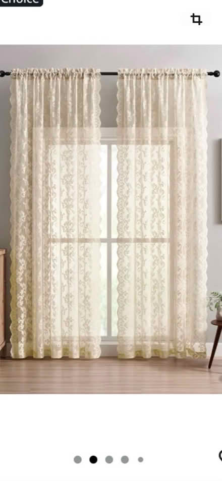 Photo of free Cream net curtains (Staincross S75) #1