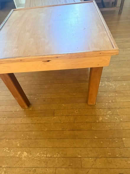 Photo of free Solid wood square table (Ayer) #4