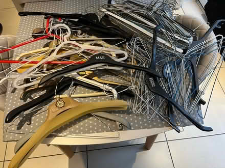 Photo of free Large Amount of Coat Hangers (Wigston LE18) #1